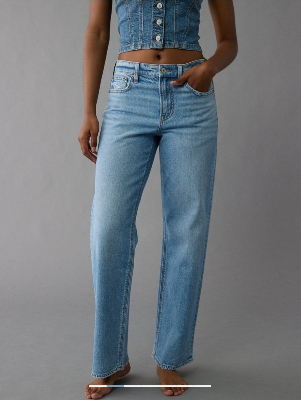 American Eagle Outfitters High-Rise Strigid Women's Jeans - Picture 5 of 5